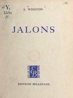 cover image of Jalons